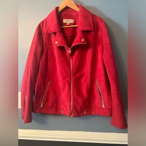 Women’s Marc New York Andrew Marc Red Jacket Size 2x